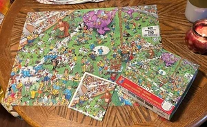 Jan Van Haasteren Comic Crowds Collection Lost Ball Puzzle - 750Piece - Picture 1 of 10
