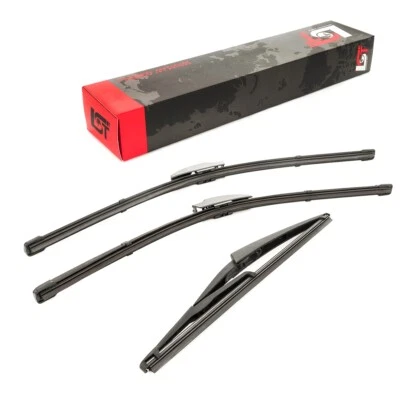 Windscreen Wiper Blade Set Front + Rear for Renault Logan Stepway II - Image 1 of 4