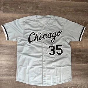 FRANK THOMAS Signed Autographed White Sox Jersey JSA Certified - Picture 1 of 4