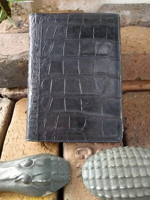 Wild Alligator Small Writing Note Pad Portfolio gator swamp MY43 - Image 1 of 4