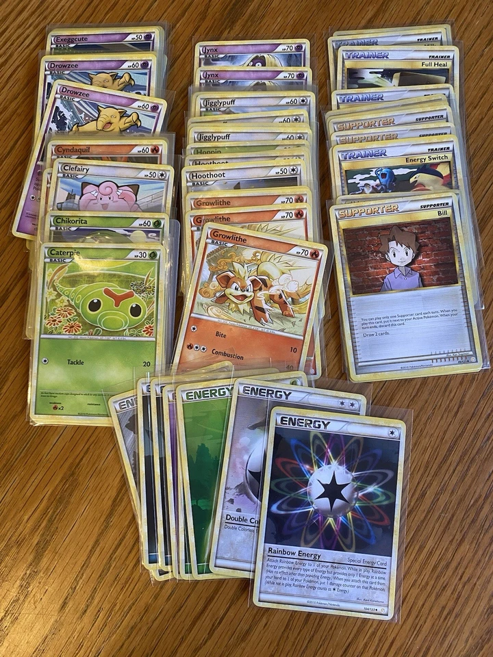 Pokémon HeartGold SoulSilver / Common Trainer Energy-Pick Your Cards - Image 1 of 1