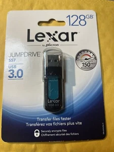 Lexar Jumpdrive Twistturn 128 GB USB 3.0 S37 - Picture 1 of 2
