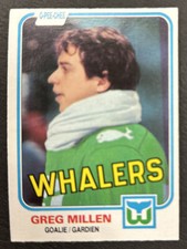 1981-82 O-Pee-Chee OPC Hockey - #134 Greg Millen - Hartford Whalers