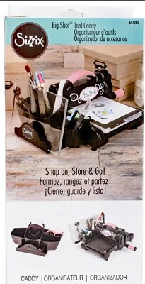Sizzix Black Tool Caddy #661080 Retail $28.99 snaps on/off  Big Shot machines - Image 1 of 3