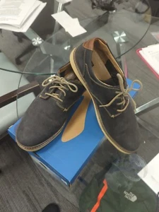 J&M Mens Sheepskin Shoes $129 Johnston & Murphy 11M Casual Dress Shoes Brown - Picture 1 of 11