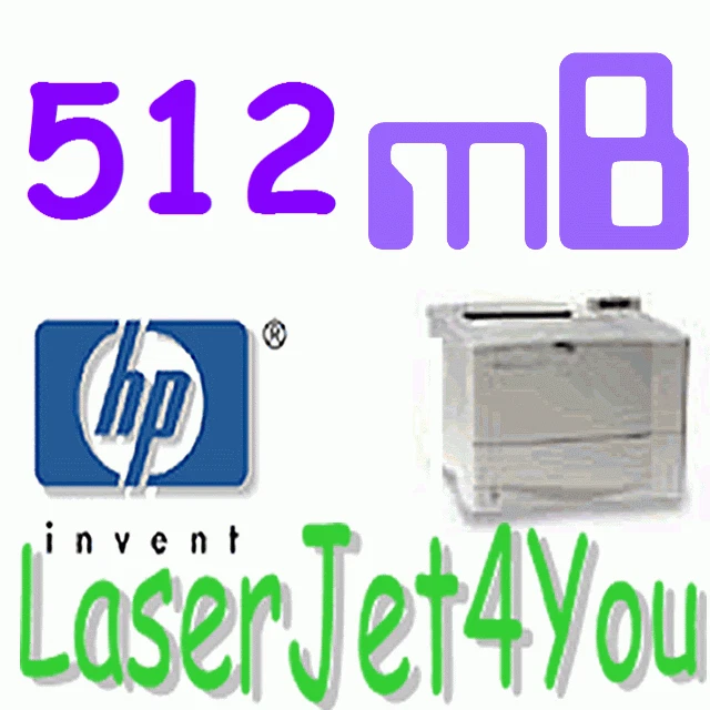 512MB HP COLOR LASERJET MEMORY 3800 3800dn 3800dtn 3800n 4650 4650n 4650dn - Image 1 of 1