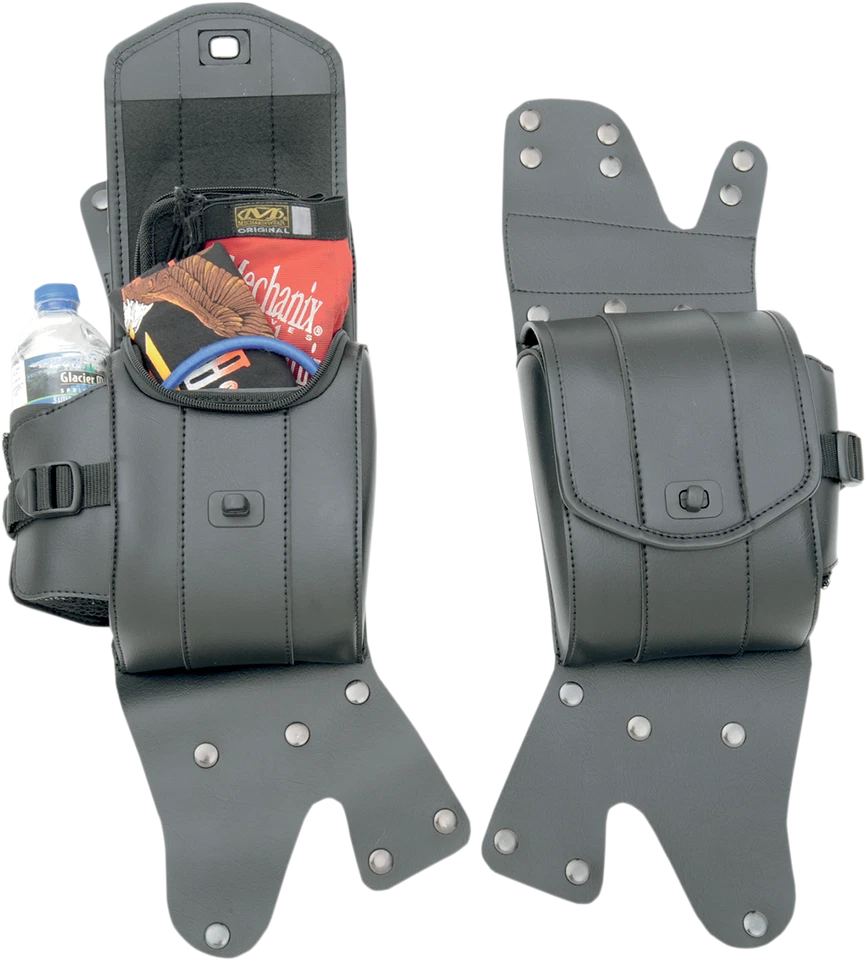 2009-2019 para Harley Road King EFI FLHR SADDLEMEN Conjunto de Bolsa de Proteção de Alforje Tourin - Imagem 1 de 1