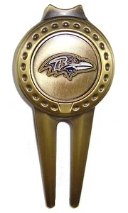 Baltimore Ravens Divot Tool with Golf Ball Marker - Picture 1 of 1