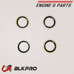 4* Seals Washer Fit M12 Banjo Bolt 12V 24V For Dodge 5.9 Cummins 5.9 6.7 3963983 - Picture 1 of 1