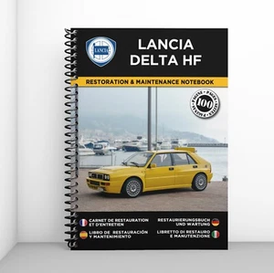 LANCIA DELTA HF : Libretto Di Restauro E Manutenzione - CONSEGNA GRATUITA - Foto 1 di 8
