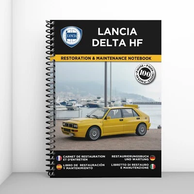 LANCIA DELTA HF : Libretto Di Restauro E Manutenzione - CONSEGNA GRATUITA - Immagine 1 di 4