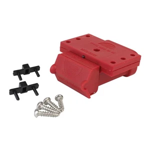 50amp Anderson Plug Mounting Kit Red with LED - Picture 1 of 2