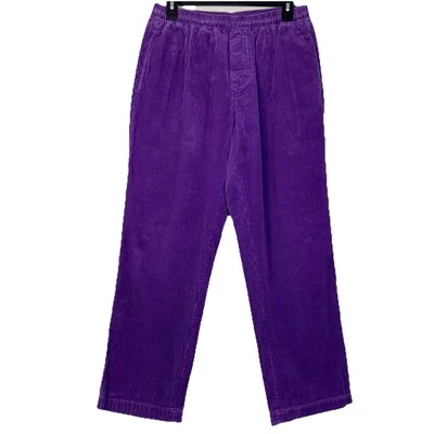 Victoria Beckham образец фиолетовый вельветовые брюки женщин SZ S 28 x 27 высоты - Изображение 1 из 4