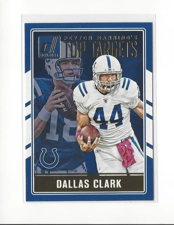 2016 Donruss Football Peyton Manning Top Targets Insert Singles - You Choose - Image 1 of 1