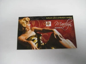 2008 Breygent Marilyn Monroe Authentic Stocking - Picture 1 of 2