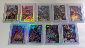 1994 Marvel Masterpieces Limited Edition Holo Foil Set 9 of 10 Cards Miss #6 - Bild 1 von 20
