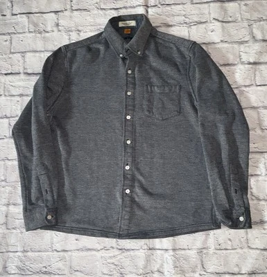 Chaqueta Sastre Vintage Para Hombre M Gris/Azul Chaqueta Forrada Camisa Chaqueta Foto 1 de 4