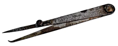 Starrett EE. UU. 8" Articulación Firme Plana Ajustable Pierna Hermafrodita Pinza Maquinista Foto 1 de 3