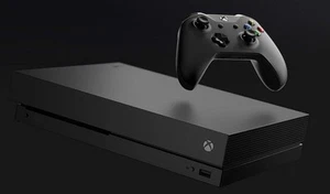 Microsoft Xbox One X 1TB Black - As New - Grade A - Picture 1 of 3
