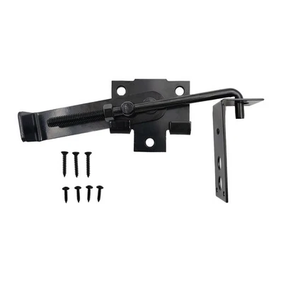 Pestillo de jamba para marcos de puertas de granero, 1 pieza pestillo de jamba de puerta de granero de zinc con gancho,... Foto 1 de 4