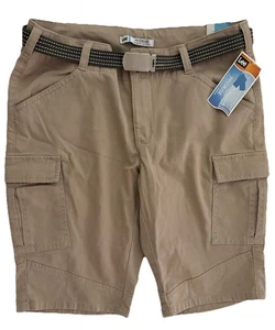 Lee khaki Cargoshorts Damen mittelhohe Leibhöhe Größe 10P - Bild 1 von 5