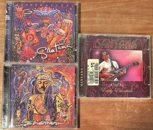 Santana 3 CD Lot: Supernatural, Shaman & Early Essentials Carlos Santana - Picture 1 of 4
