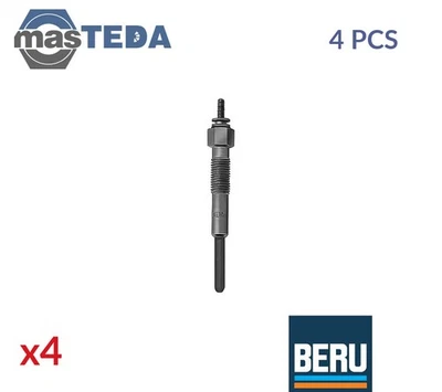 GV001 ENGINE GLOW PLUGS BERU 4PCS FOR TOYOTA CRESSIDA,LAND CRUISER,MARK II 2.4L - Image 1 of 4