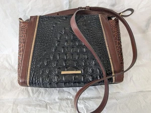 Brahmin Crossbody Pecan & Schwarz Gebraucht In Top Zustand - Bild 1 von 16