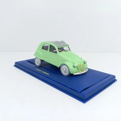 1/43 En voiture Tintin Citroën 2CV de L'affaire Tournesol Atlas - Imagen 1 de 4