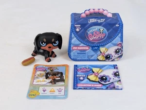 Littlest Pet Shop Surprise Box Series 4 G7 # 242 Dachshund  (Core) - Picture 1 of 8
