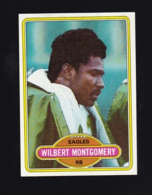 1980 Topps Wilbert Montgomery #440 Philadelphia Eagles - Image 1 of 2