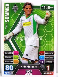 Match Attax 14/15 2014/2015 - Borussia Mönchengladbach - choose card