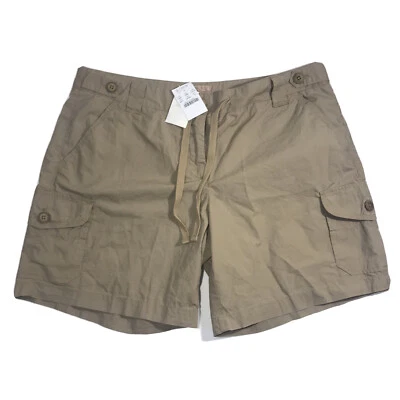J. Pantalones cortos informales Crew beige cargo para mujer talla 10 EE. UU. Foto 1 de 3
