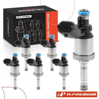 Inyector de combustible 6 piezas para GMC Acadia Chevy Camaro Buick Enclave Cadillac CTS 3,6 L Foto 1 de 4