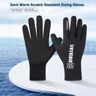 3mm Five Finger Dive Gloves UV Protection Wetsuit Gloves for Swimming Snorkeling