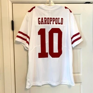 Nike On Field NUOVO Garoppolo San Francisco 49ers maglia uomo bianco NFL XL DriFit - Foto 1 di 14