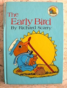 RARE Richard Scarry's The Early Bird 1968 Early Edition HC - Bild 1 von 12