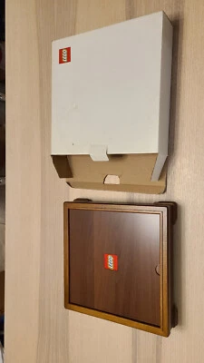 LEGO Employee Gift 2012 Wooden Chess and game set Complete In ORIGINAL BOX - Image 1 of 3