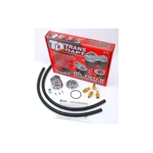 Transdapt 1127 Single Remote Oil Filter System 2-1/2" ID 2-3/4" OD Flange - Picture 1 of 1