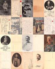 Lot / Konvolut 10 x AK Kaiser Wilhelm II 1. WK Postkarten