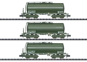 Minitrix 18212 Set 3 Kesselwagen DB Epoche III NEU 1:160 - Bild 1 von 2