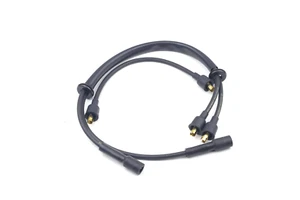 Classic Fiat 500 126 Magneti Marelli Silicone HT Ignition Leads 7mm Black - Picture 1 of 3