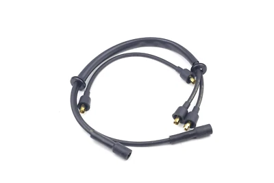 Classic Fiat 500 126 Magneti Marelli Silicone HT Ignition Leads 7mm Black - Image 1 of 3