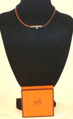 Hermes Leather Choker Necklace - Image 1 of 4