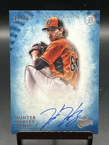 Bowman Inception Hunter Harvey 2015 #PA-HH Prospect automático azul/150 - Imagen 1 de 2