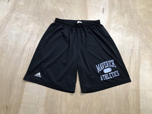 Adidas pantaloncino sportivo nero coulisse elastico in vita uomo taglia M con logo