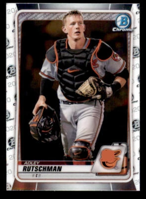 2020 Bowman Chrome Draft #BD154 Adley Rutschman - Image 1 of 2