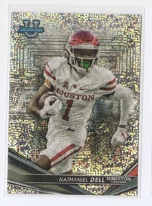 2022-23 Bowman's Best University Nathaniel Dell Shimmer Insert Card Houston - Bild 1 von 2