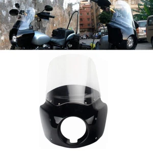 Carenado de faros parabrisas para Harley Dyna Street Bob Super Glide 2006-2017 - Imagen 1 de 10