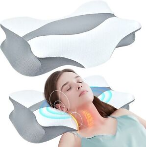 Bed Pillows Memory Foam Odorless Sleeper, Ergonomic Pillow for Neck Pain Relief
